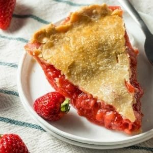 strawberry rhubarb pie