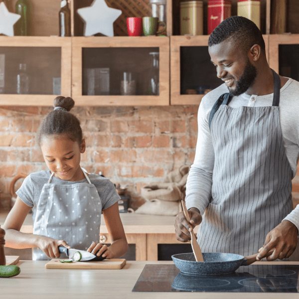 cooking with kids